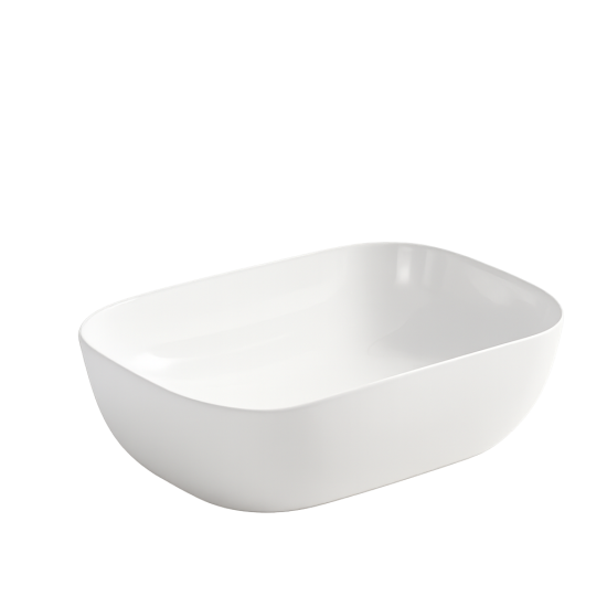 455*325*135mm Bathroom Oval Above Counter White Ceramic Wash Basin 455*325*135mm Bathroom Oval Above Counter White Ceramic Wash Basin